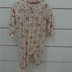 Angel Dear Pink and Brown Baby Outfit